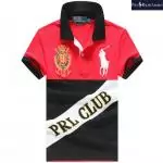 ralph lauren badges t-shirt ecussons club pony blance